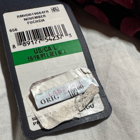 RACHEL Rachel Roy Long Sleeve Dress in Red and Black - Picture 4 of 4